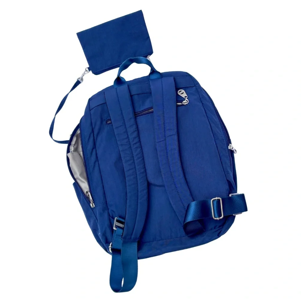 Baggallini Barcelona Laptop Backpack - Blue - Picture 2 of 11